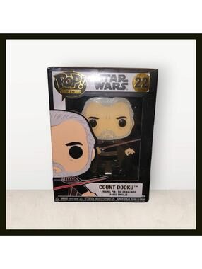 Funko Pop! Star Wars Count Dooku Enamel Pin #22